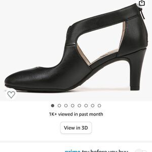 Lifestride Giovanni 2 Black Dress Heels Size 8-1/2